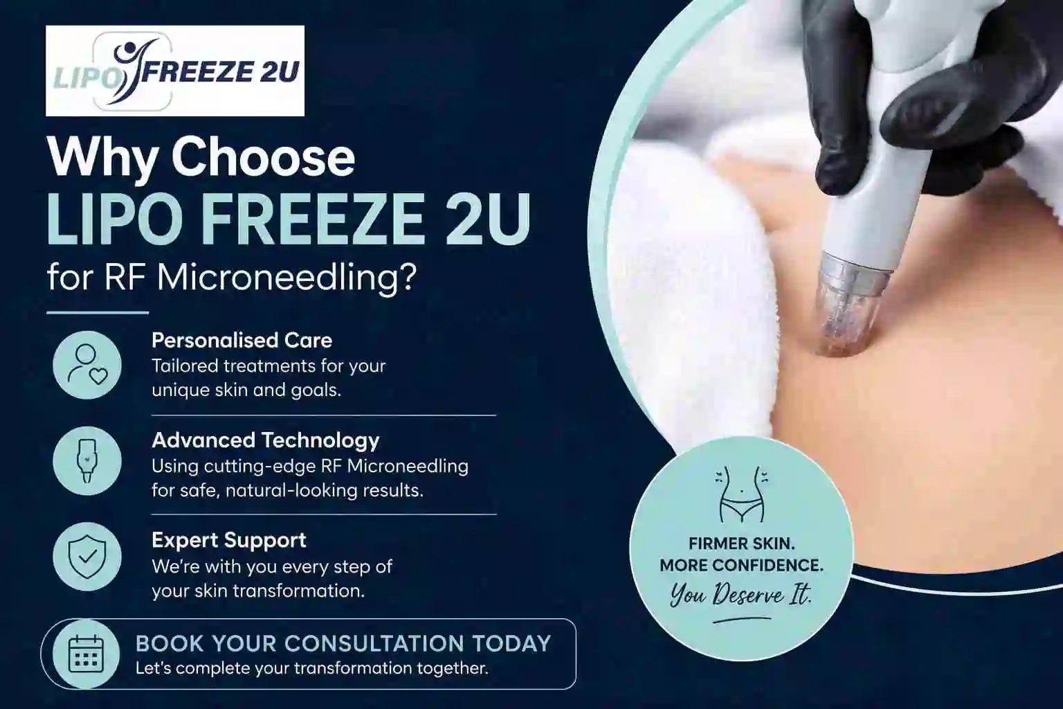 Why Choose LIPO FREEZE 2U for RF Microneedling Spalding?