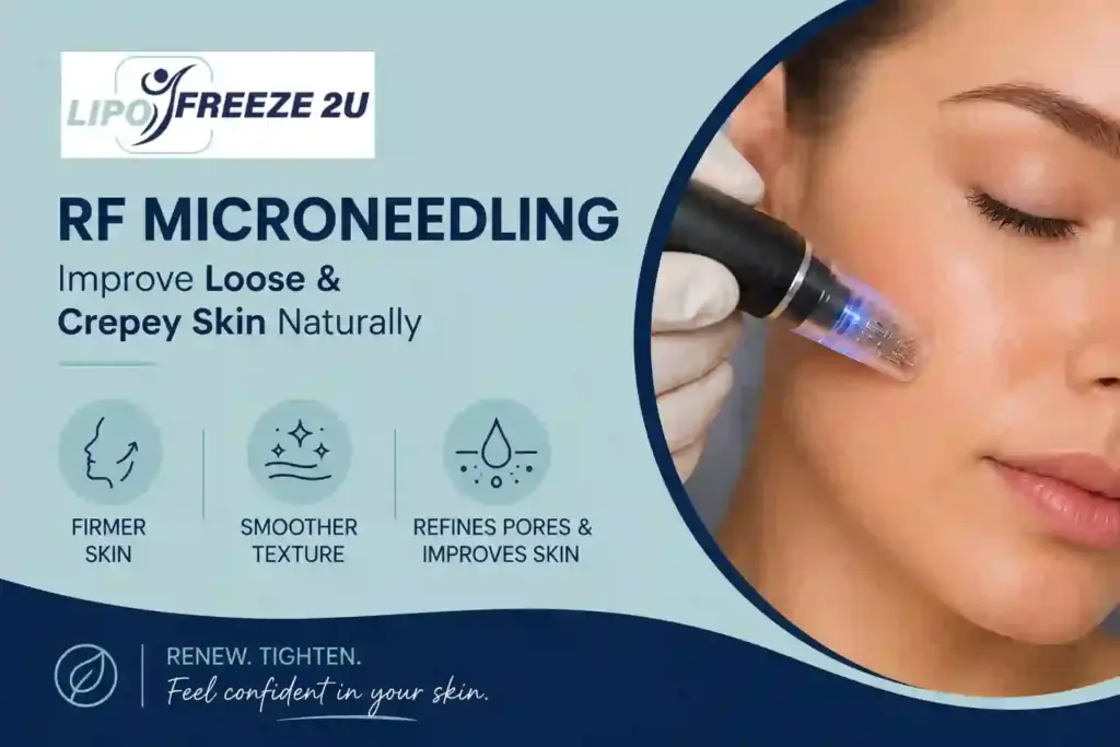 Can RF Microneedling Help Improve Loose and Crepey Skin Spalding?